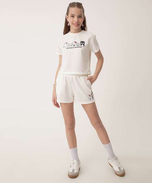 Image_Short Juvenil Hello Kit Marisa Tam 10 a 16 Off White