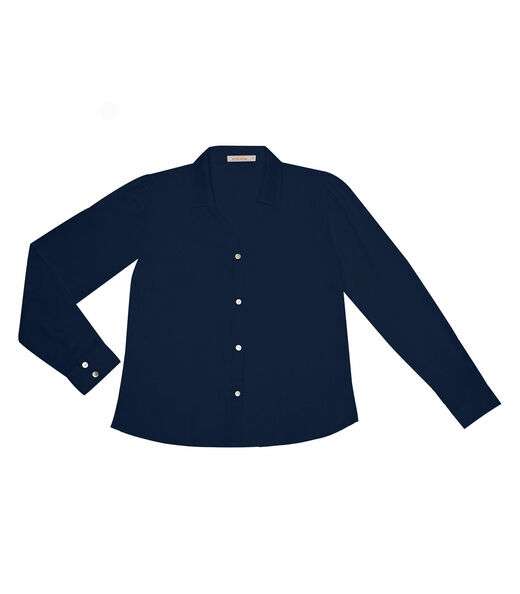 Camisa Feminina Manga Longa Endless Azul