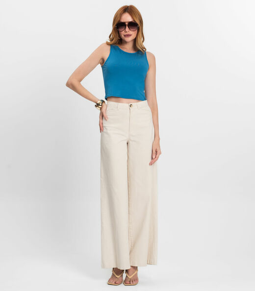 Regata De Viscotorcion Básica Feminina Endless Azul