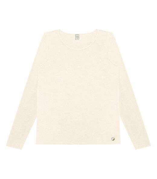 Blusa Feminina Manga Longa Rovitex Bege