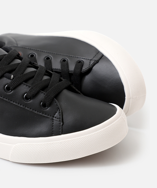 Tênis Masculino Casual Recorte Blittz Preto