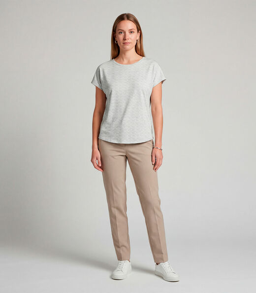 Image_Blusa Feminina Básica Manga Curta Infinita Cor Verde