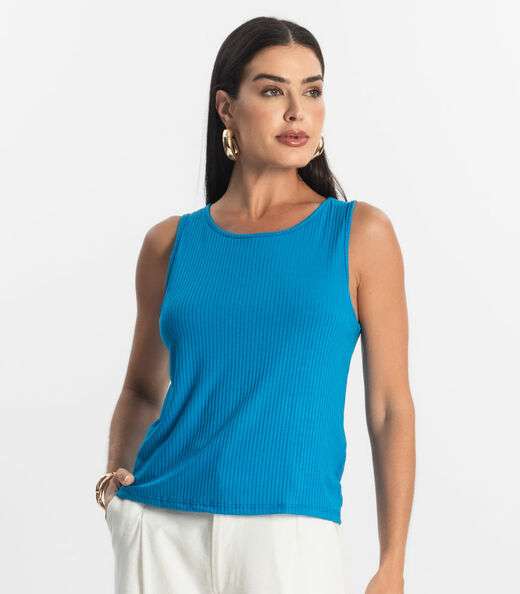 Regata Feminina Select Azul