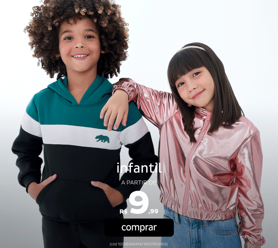 Infantil a partir de R$9,99