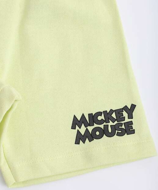 Conjunto Infantil Estampa Mickey Tam 1 a 3 Cinza