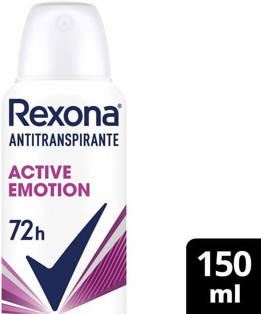 Kit c/9 Unidades de Desodorante Rexona Aero Active Emotion 150ml