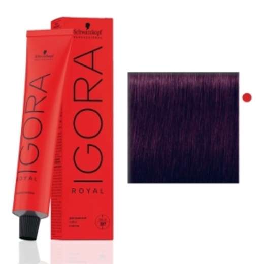 Image_Schwarzkopf Igora Royal Coloração 5/99 Castanho Claro Violeta Extra 60ml