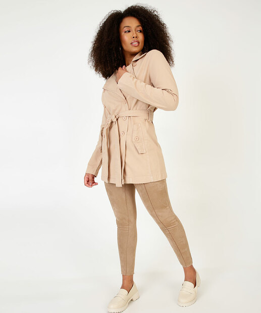 Calça Feminina Legging Suede Marisa