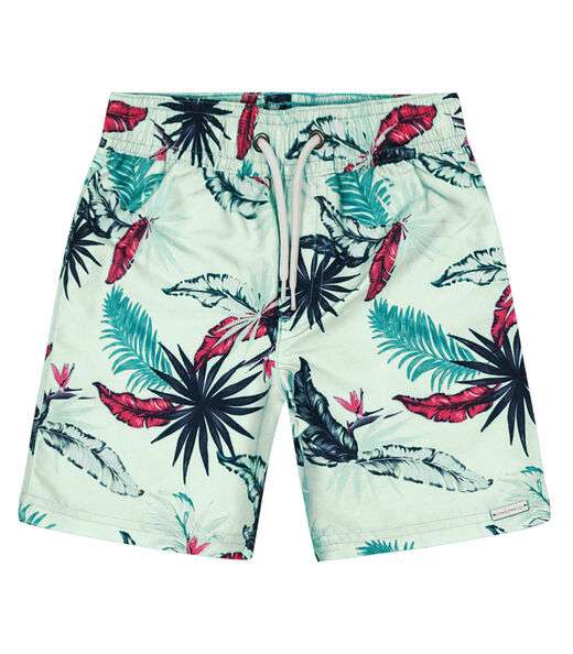 Bermuda Infantil Folhagem Rovitex Kids Verde