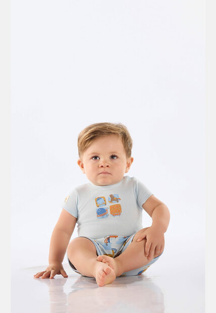 Image_Conjunto Body e Short para Bebê Up Baby
