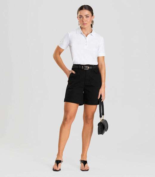 Image_Polo Feminina Piquet Básica Dianna Branco