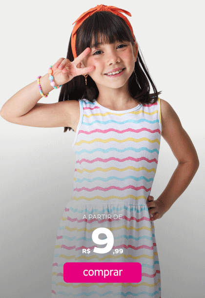 Infantil a partir de R$9,99