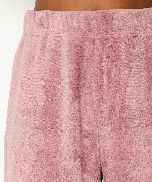 Pijama Feminino Fleece Manga Longa Marisa