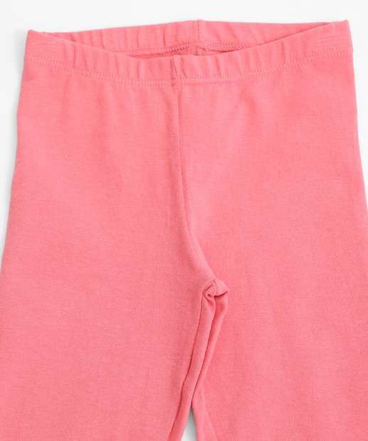 Calça Infantil Legging Lisa Marisa Tam 1 a 3 Rosa