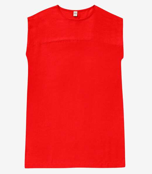 Vestido Curto Feminino Rovitex Laranja