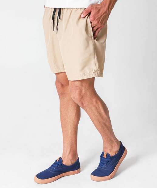 Bermuda Masculina Surf Lisa MR Bege