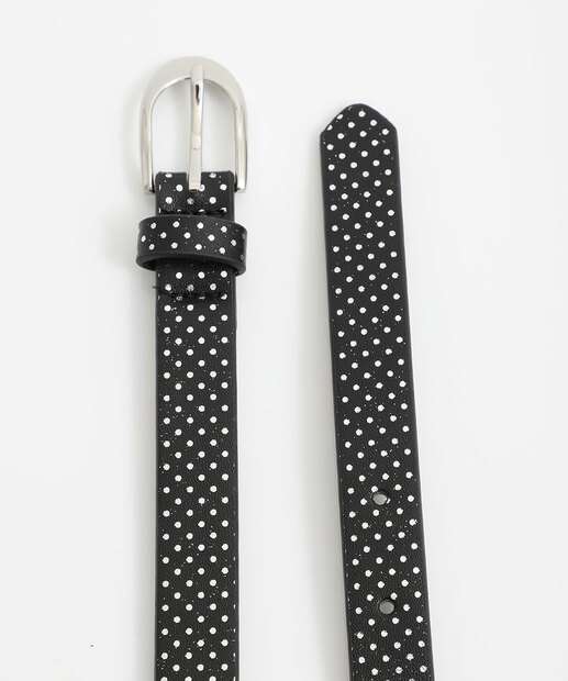 Kit 2 Cintos Feminino Fivela Marisa Preto