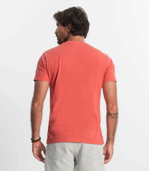 Camiseta Masculina Básica Select Laranja