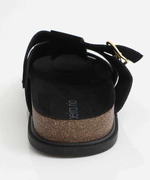 Rasteirinha Feminina Birken Fivelas Beira Rio Preto