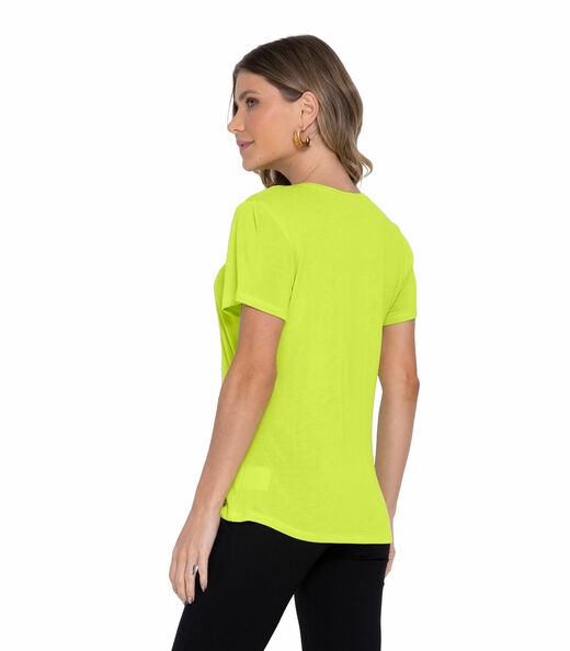 Blusa Feminina Básica Visco Tricot Rovitex Verde