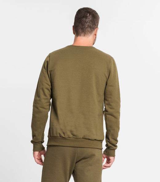 Blusão Masculino Em Moletom Rovitex Verde