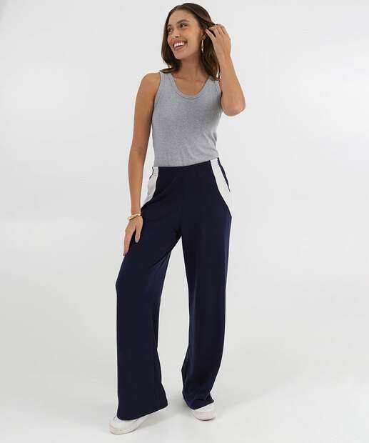 Blusa Regata Feminina Cotton Marisa Cinza