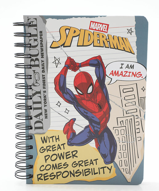 Image_Caderneta Anotações Homem Aranha Marvel Branco