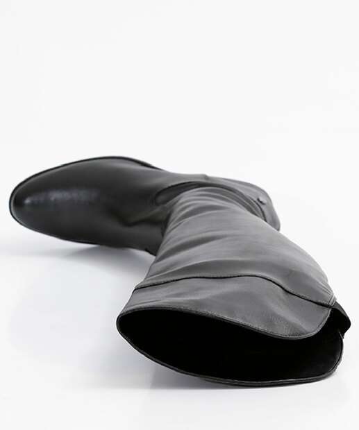 Bota Feminina Over The Knee Salto Grosso Via Uno