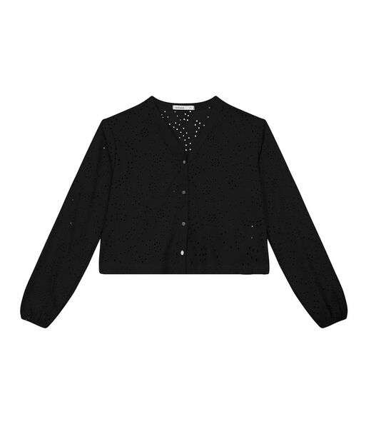 Camisa Feminina Manga Longa Em Laise Endless Preto