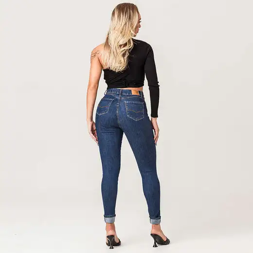 Calça Jeans Cigarrete Feminino Zune