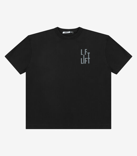 Camiseta Masculina Suedine Com Estampa Minty Preto