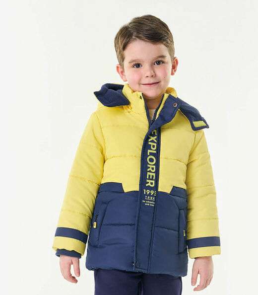Jaqueta Infantil Explorer Trick Nick Amarelo