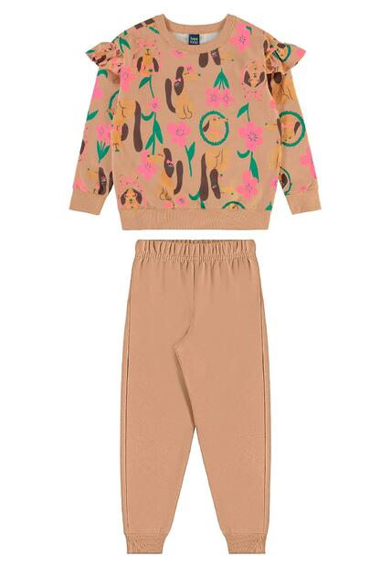 Image_Conjunto Flores e Focinhos Menina Bee Loop