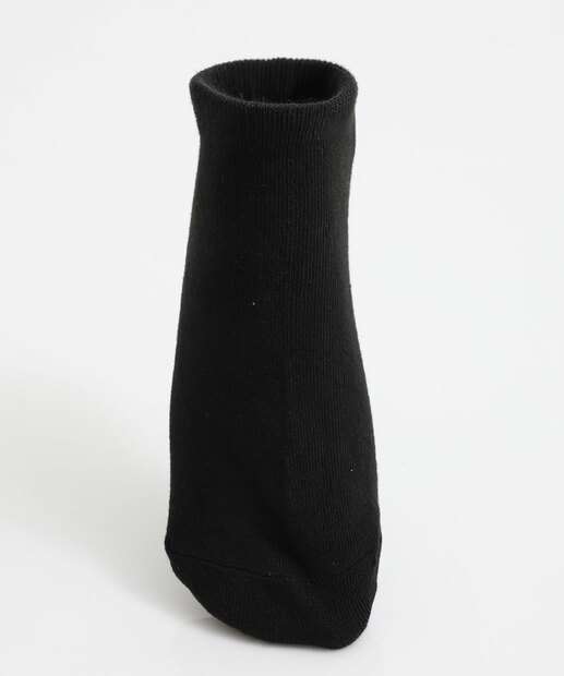 Kit 2 Pares Meias Masculina Invisíveis Marisa Branco