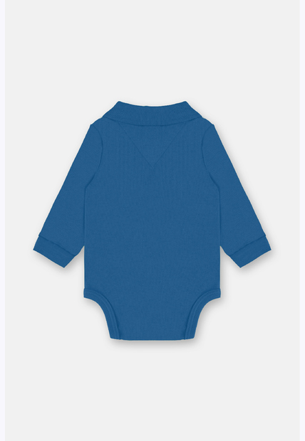 Body Polo Manga Longa Bebê Menino Up Baby