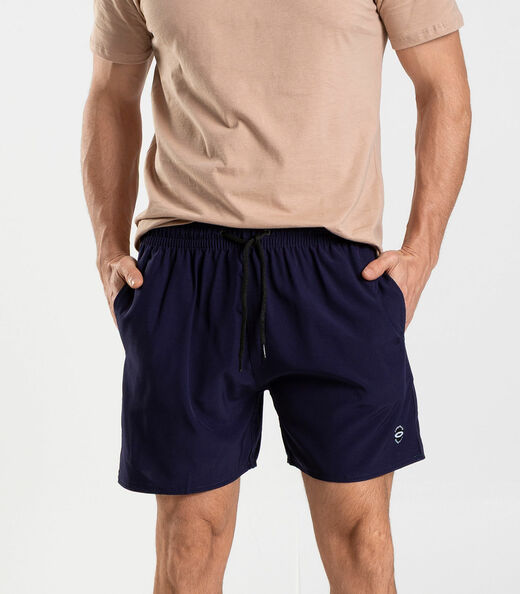 Bermuda Masculina Lisa De Microfibra Long Bong Azul