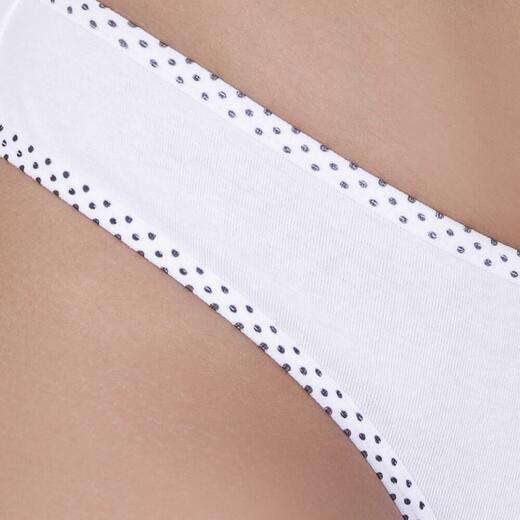 Kit 5 Calcinhas Levada Algodão Fio Duplo Concept Lingerie Multicolorido