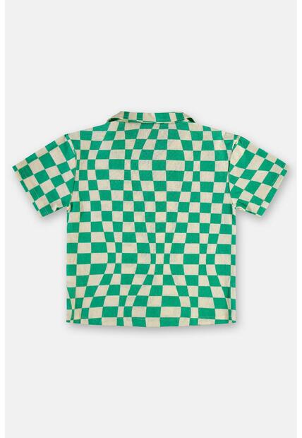 Conjunto Menino Camisa e Bermuda Três e Já