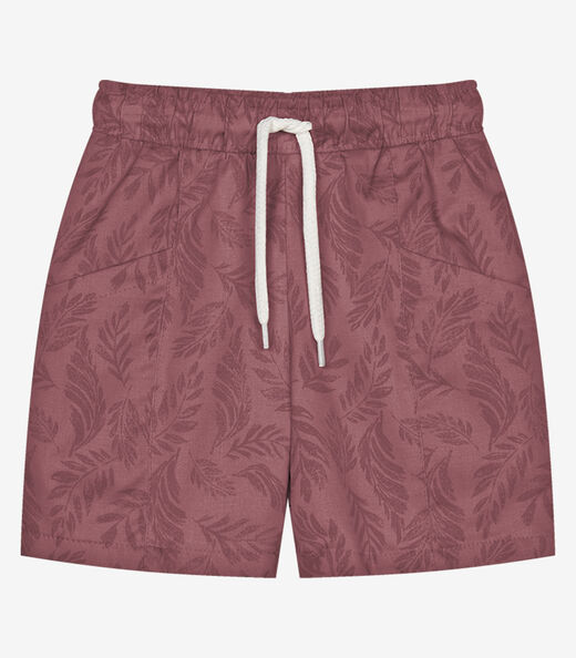 Conjunto Camiseta Cotton Com Bermuda Trick Nick Bege