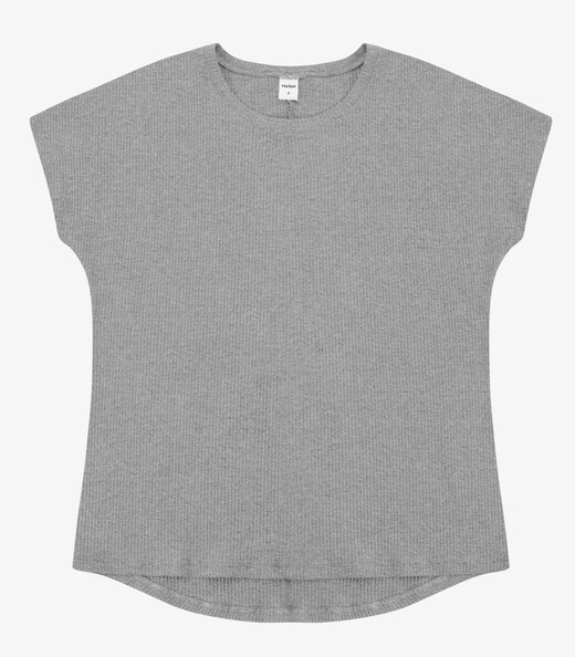 Image_Blusa Feminina Canelada Rovitex Cinza