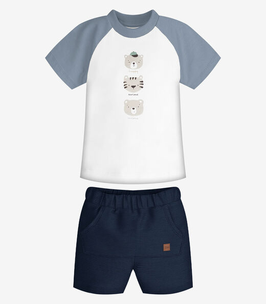 Image_Conjunto Infantil Camiseta Com Bermuda Trick Nick Azul