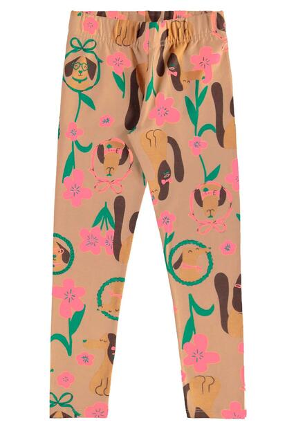 Conjunto Flores e Focinhos Menina Bee Loop