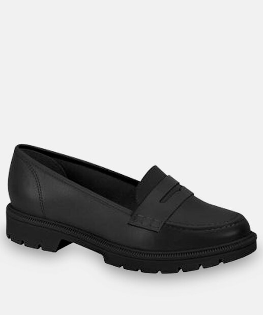 Image_Mocassim Loafer Feminino Tratorado Beira Rio Preto