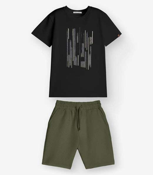 Image_Conjunto Camiseta com Bermuda Masculino Trick Nick Preto