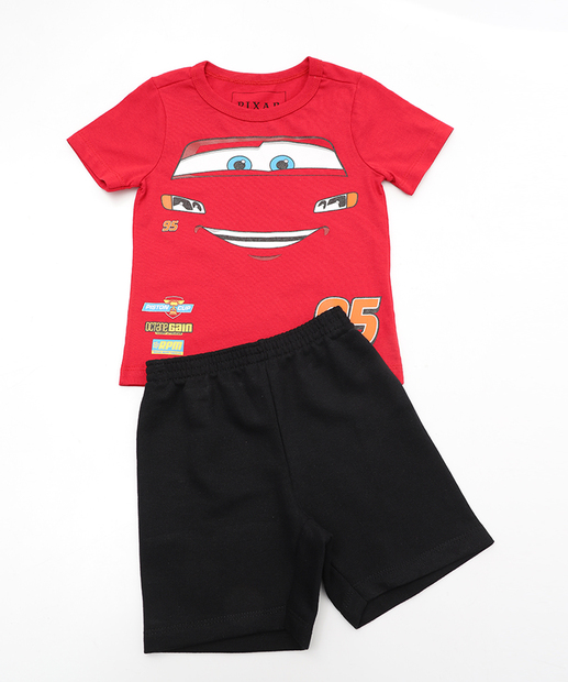 Image_Conjunto Infantil Carros Disney Tam 1 a 3 Vermelho