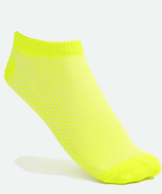 Kit 2 Pares Meias Soquete Invisível Feminina 