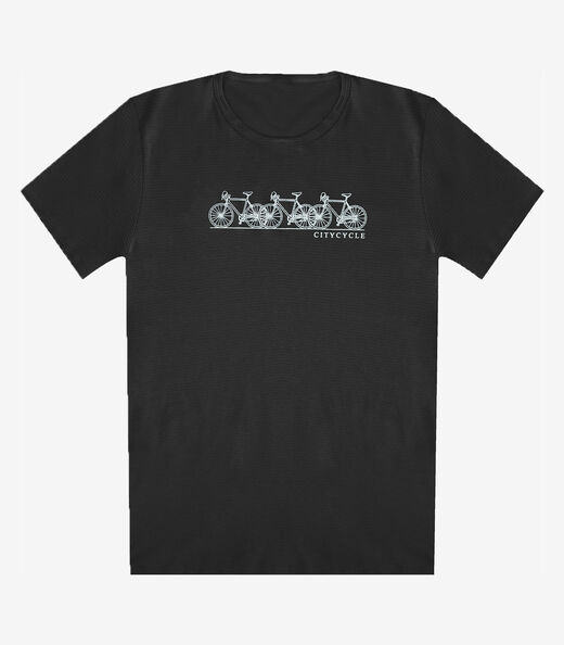 Camiseta Masculina Com Estampa Select Preto