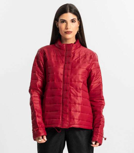 Jaqueta Feminina Microfibra Endless Vermelho