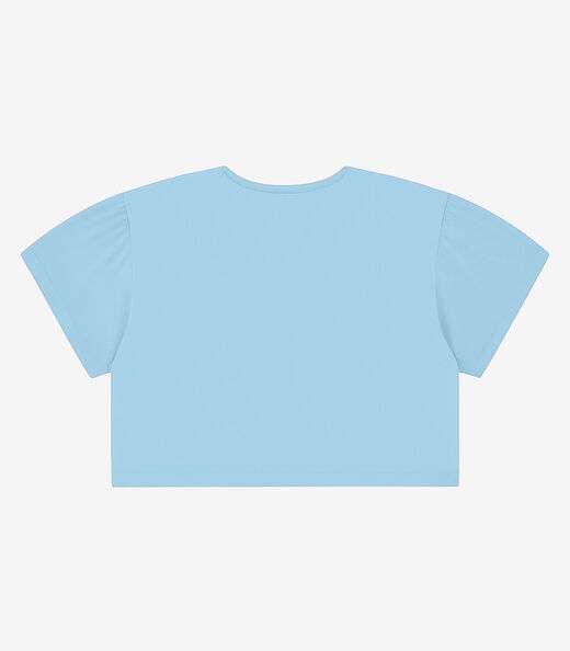 Blusa Feminina Tecido em Viscose Infinita Cor Azul