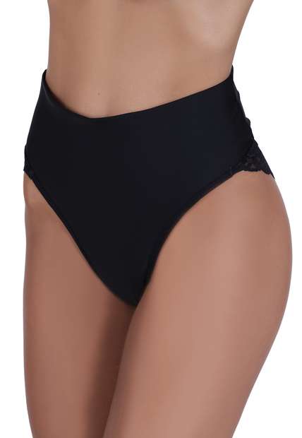 Kit 5 Calcinhas Liz Microfibra Cós Duplo Concept Lingerie